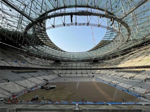 創(chuàng)下六項(xiàng) 世界之最 中國(guó)建造 首秀世界杯