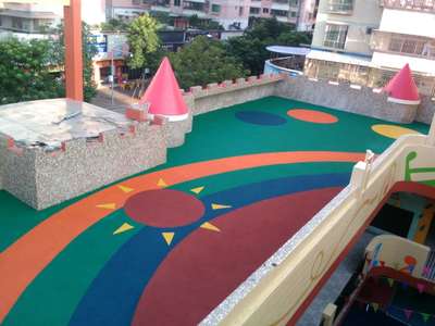 幼兒園epdm塑膠跑道