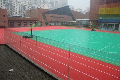 潤豐學校室外懸浮拼裝地板操場項目竣工!