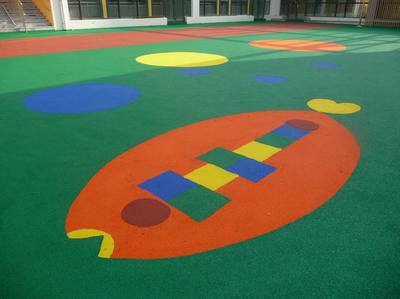 彩色幼兒園地面鋪裝,彩色epdm球場(chǎng)地面建設(shè)